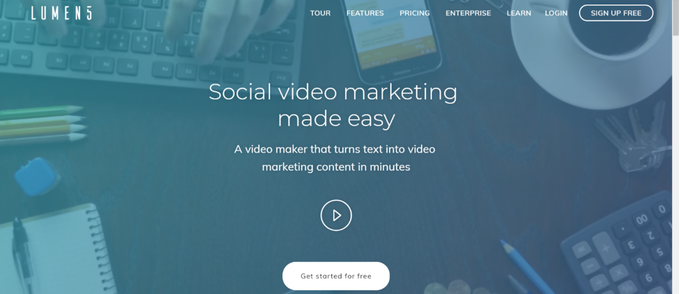 Lumen5-Social-media-video-apps
